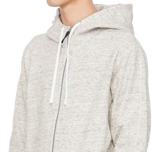 Reigning Champ x Adidas Heather Brown Zip up Hoodie
